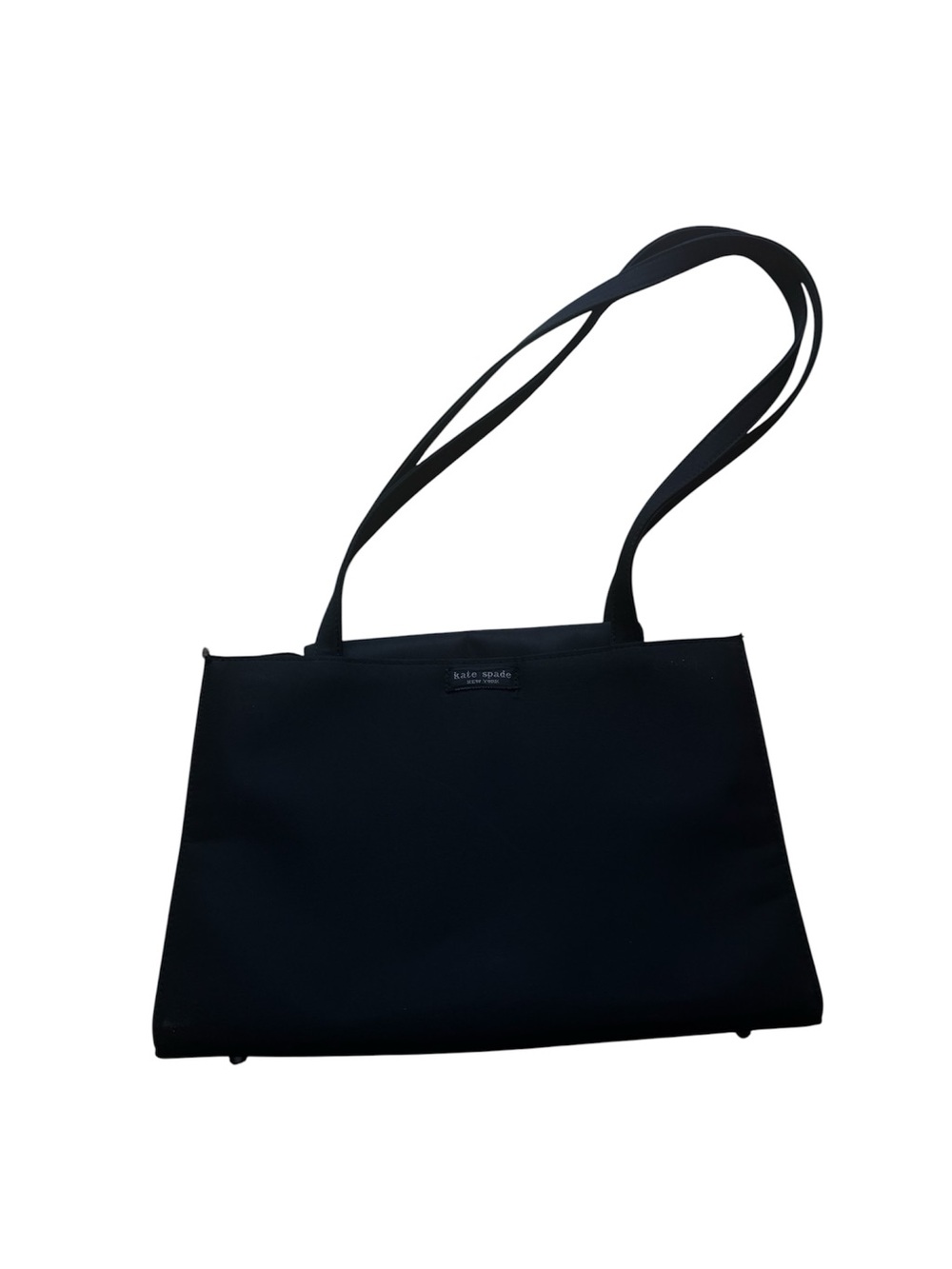 kate spade Black Nylon Shoulder Bag with Double Straps